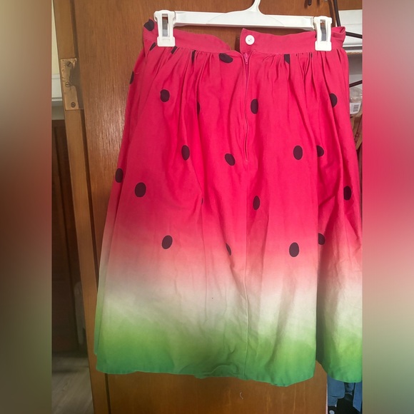 Unique Vintage Watermelon Skirt - Picture 3 of 4